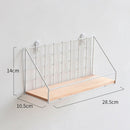 Nordic Wooden Wall Hanging Shelves Set