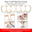 Pine Wooden Canvas Frame Kit