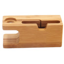 Wooden Charging Station for iPhone and Apple Watch