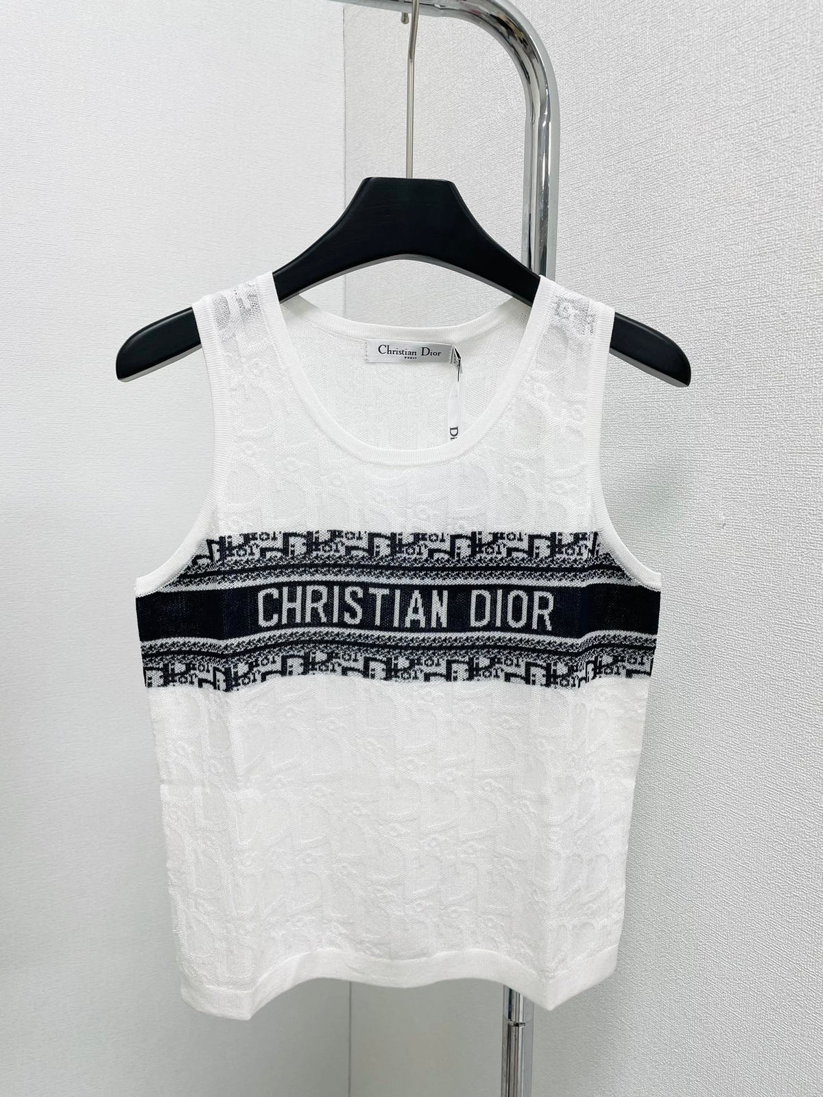 CD Mesh Tank Top