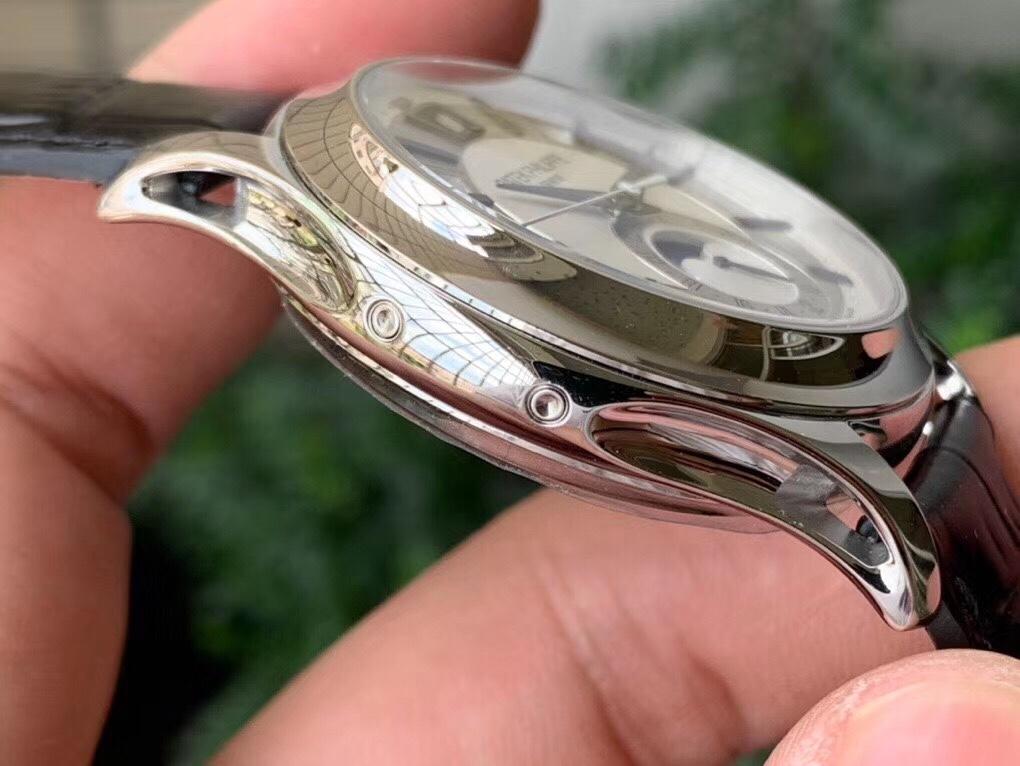 PATEK ANNUAL CALENDAR STAINLESS STEEL CASE WHITE DIAL