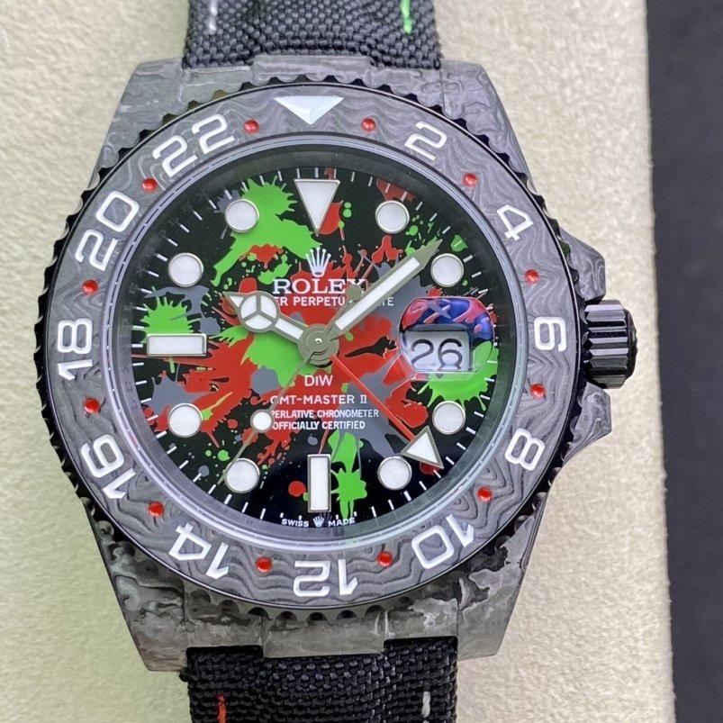 GMT - MASTER II CARBON MULTI COLOR DIAL