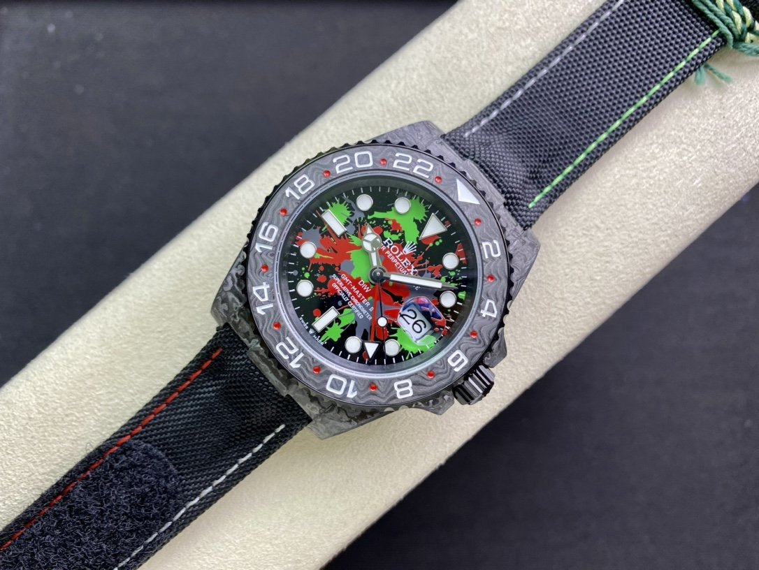 GMT - MASTER II CARBON MULTI COLOR DIAL