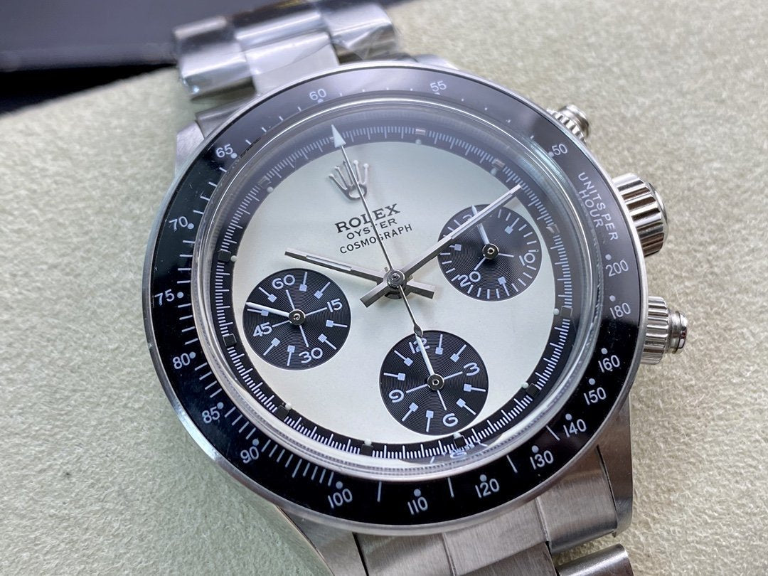 DAYTONA 37MM VINTAGE BLACK BEZEL NO NUMERALS