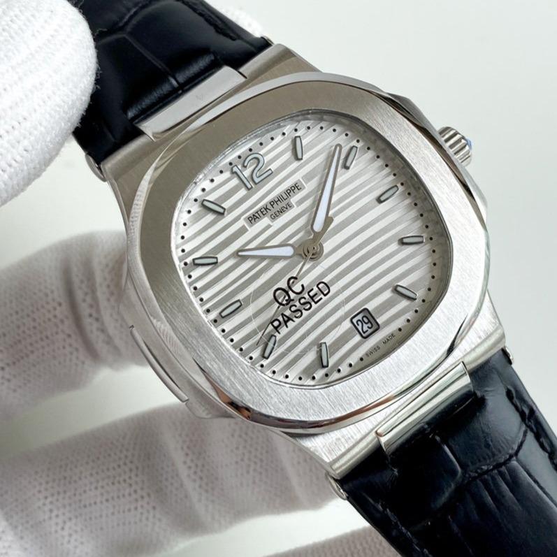 NAUTILUS STAINLESS STEEL 40MM WHITE DIAL