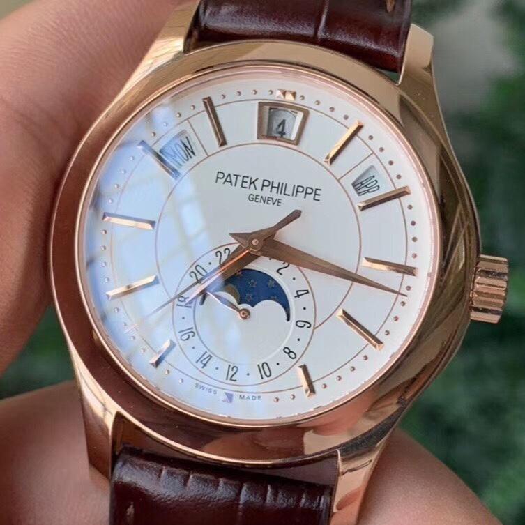 PATEK ANNUAL CALENDAR ROSE GOLD WHITE DIAL