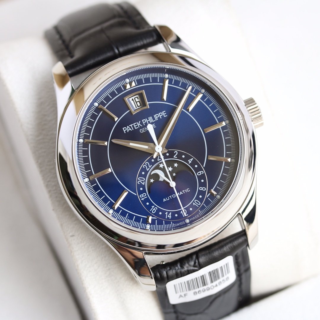 PATEK COMPLICATIONS MOONPHASE WHITE GOLD