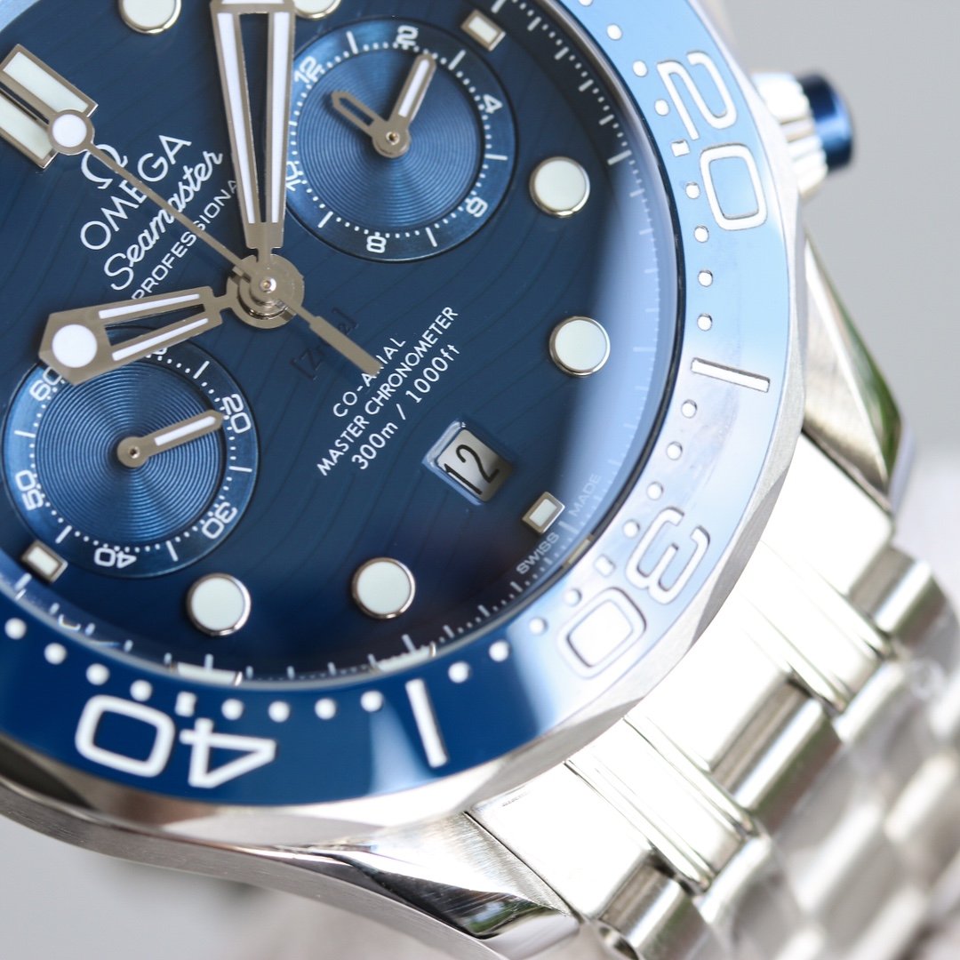 SEAMASTER DIVER 300M CHRONOGRAPH BLUE CERAMIC