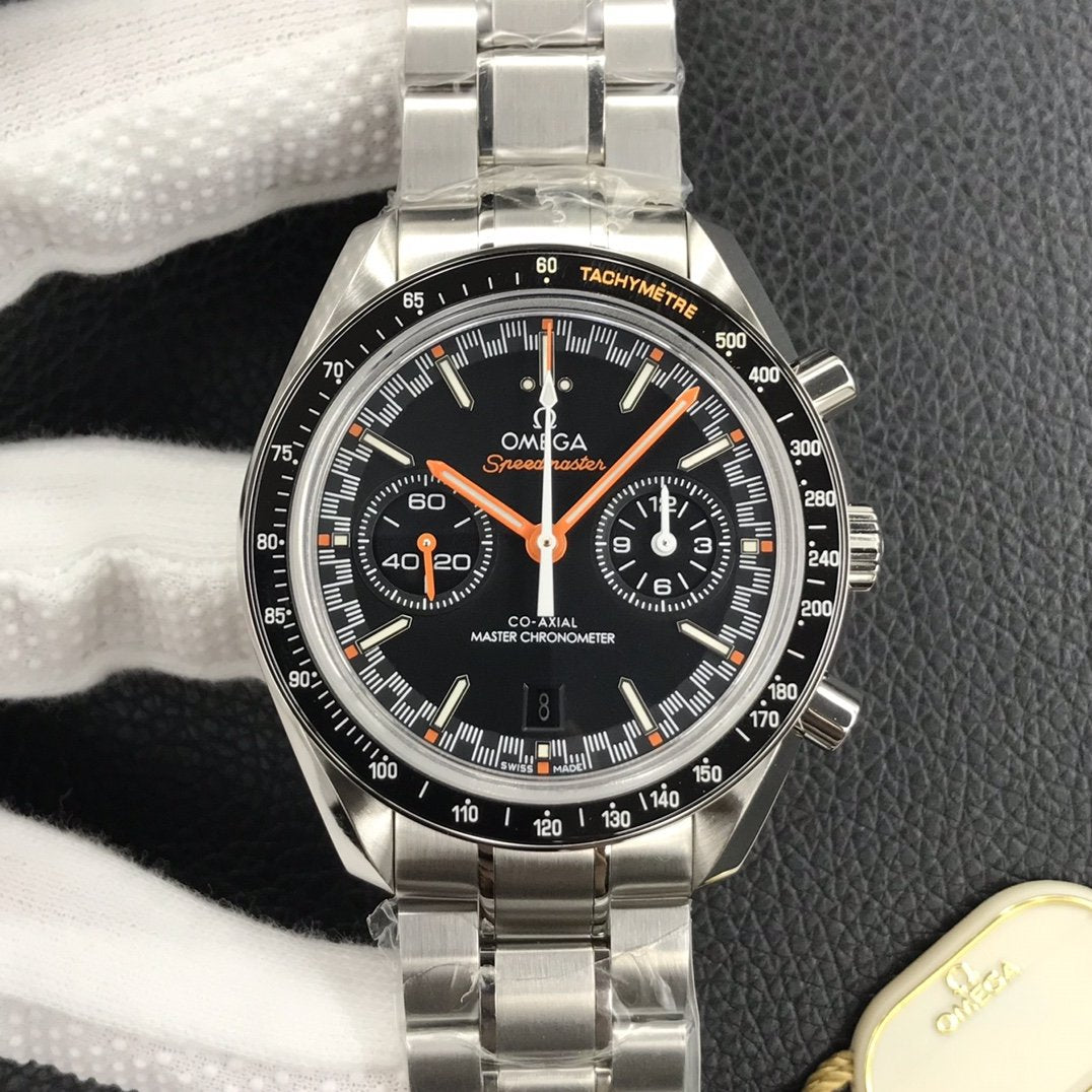 SPEEDMASTER RACING 44MM CERAMIC BLACK DIAL