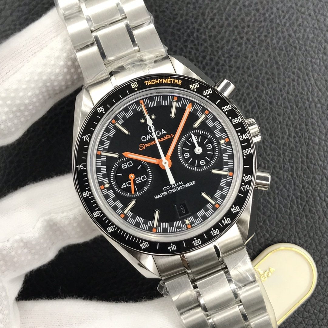 SPEEDMASTER RACING 44MM CERAMIC BLACK DIAL