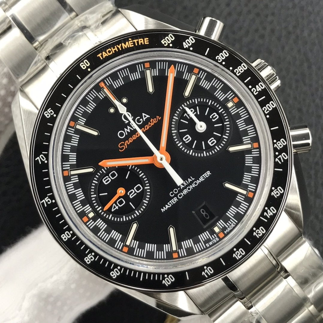 SPEEDMASTER RACING 44MM CERAMIC BLACK DIAL