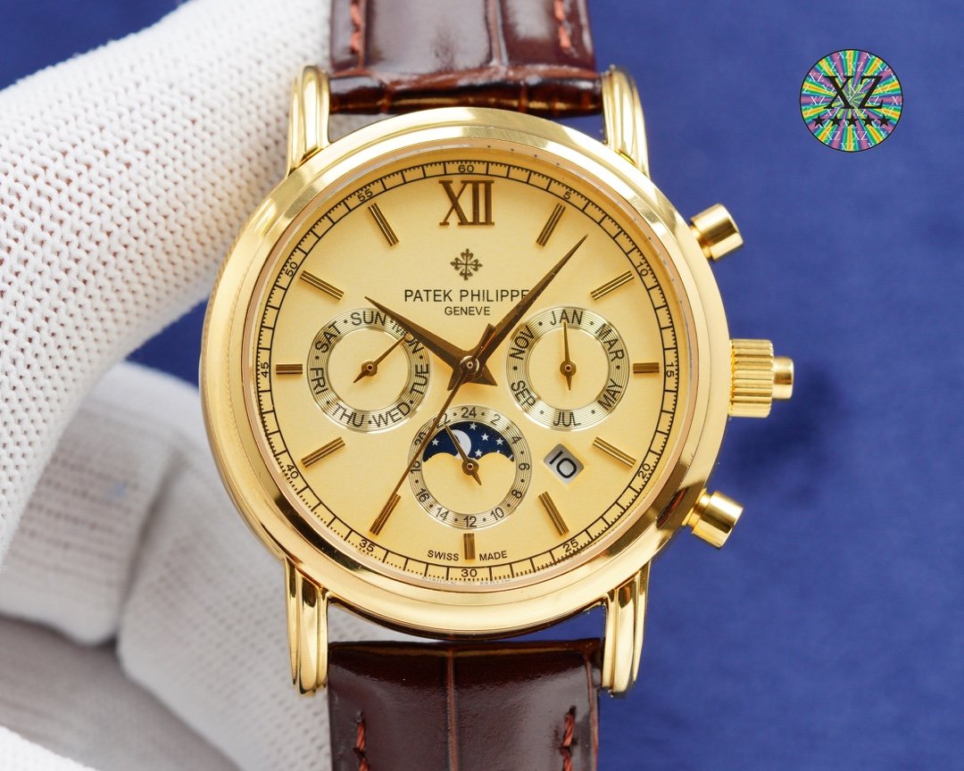 PATEK COMPLICATIONS ANNUAL CALENDAR MOONPHASE 42MM