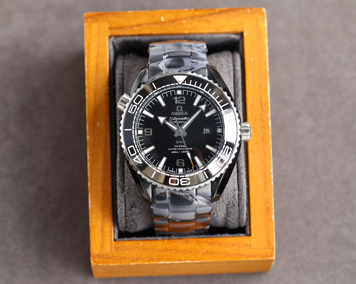 SEAMASTER PROFESSIONAL PLANET OCEAN 600M BLACK CERAMIC