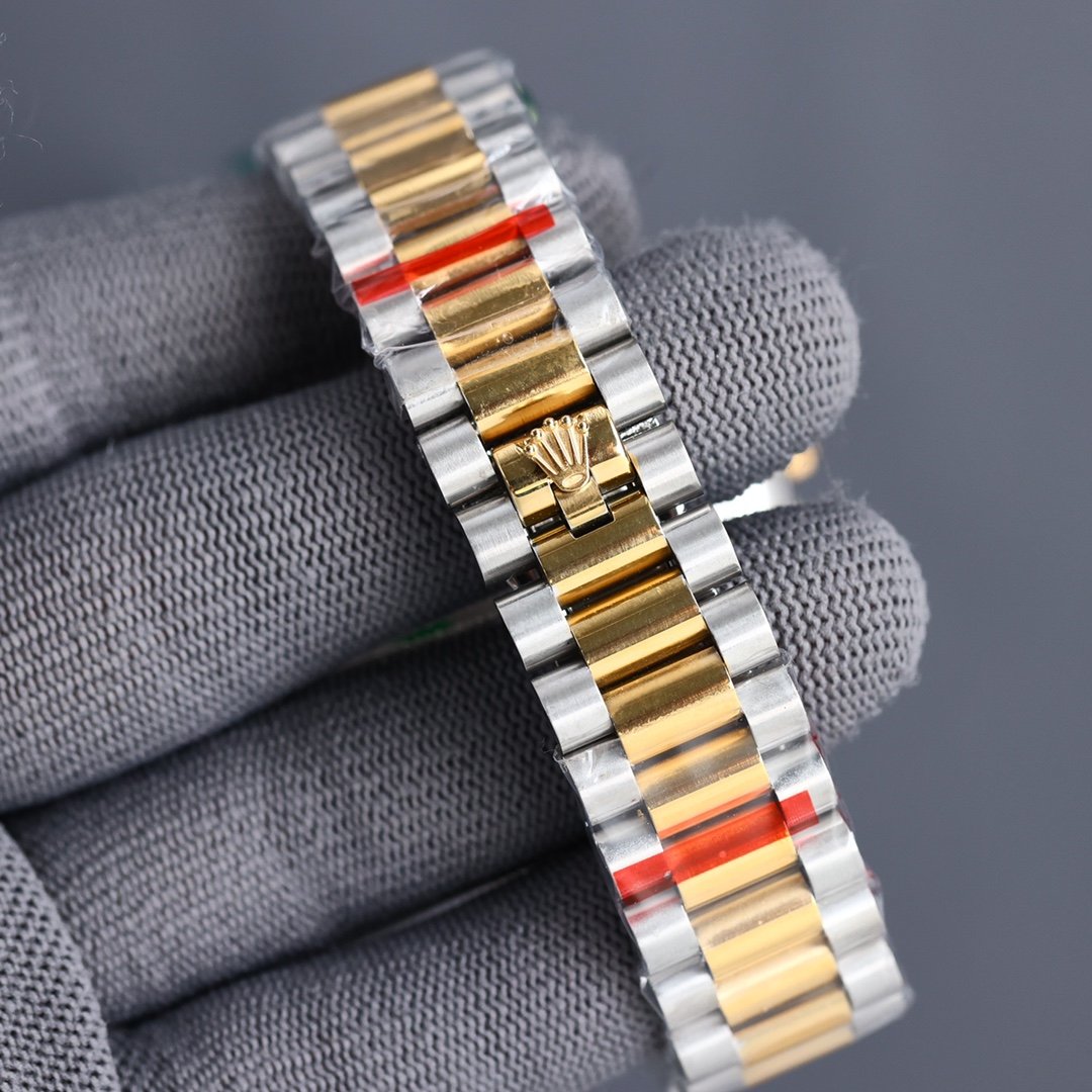 DAY-DATE 40 GOLD STEEL JUBILEE BRACELET 1