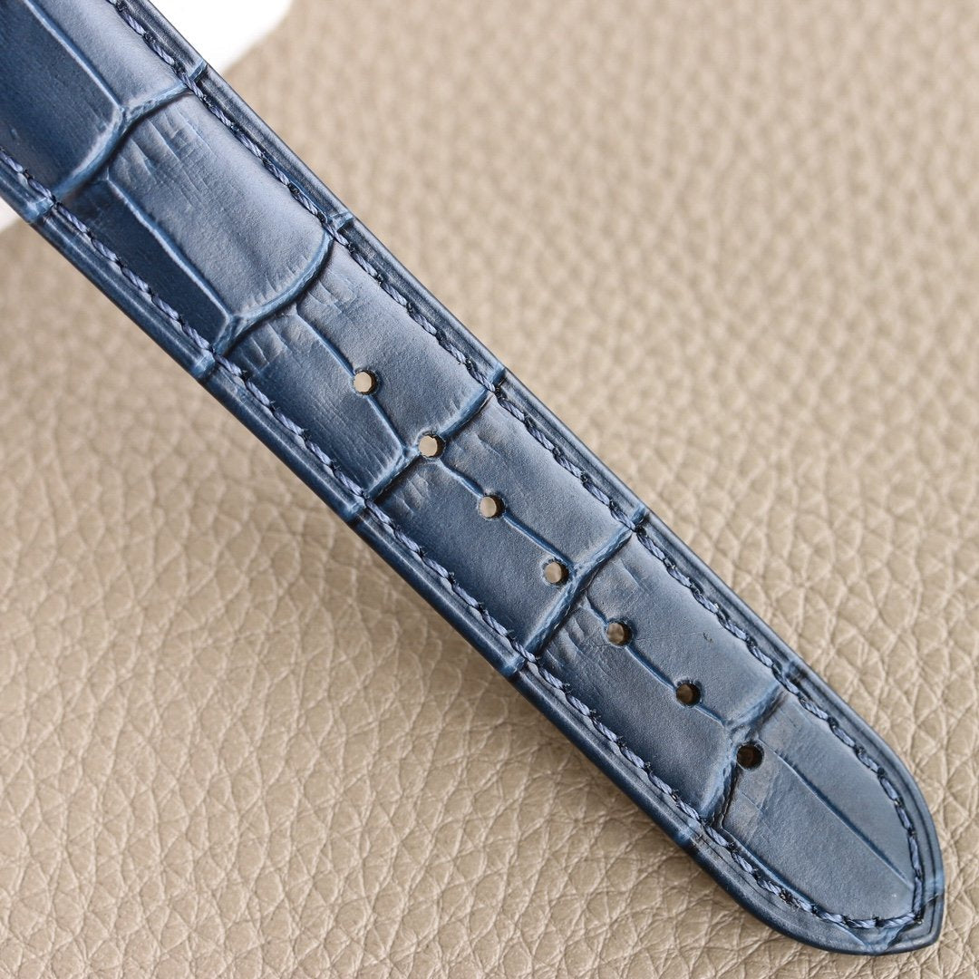 DE VILLE PRESTIGE 39.5 SILVER BLUE DIAL