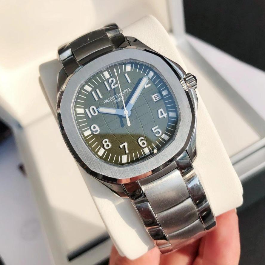 AQUANAUT STAINLESS STEEL KHAKI DIAL