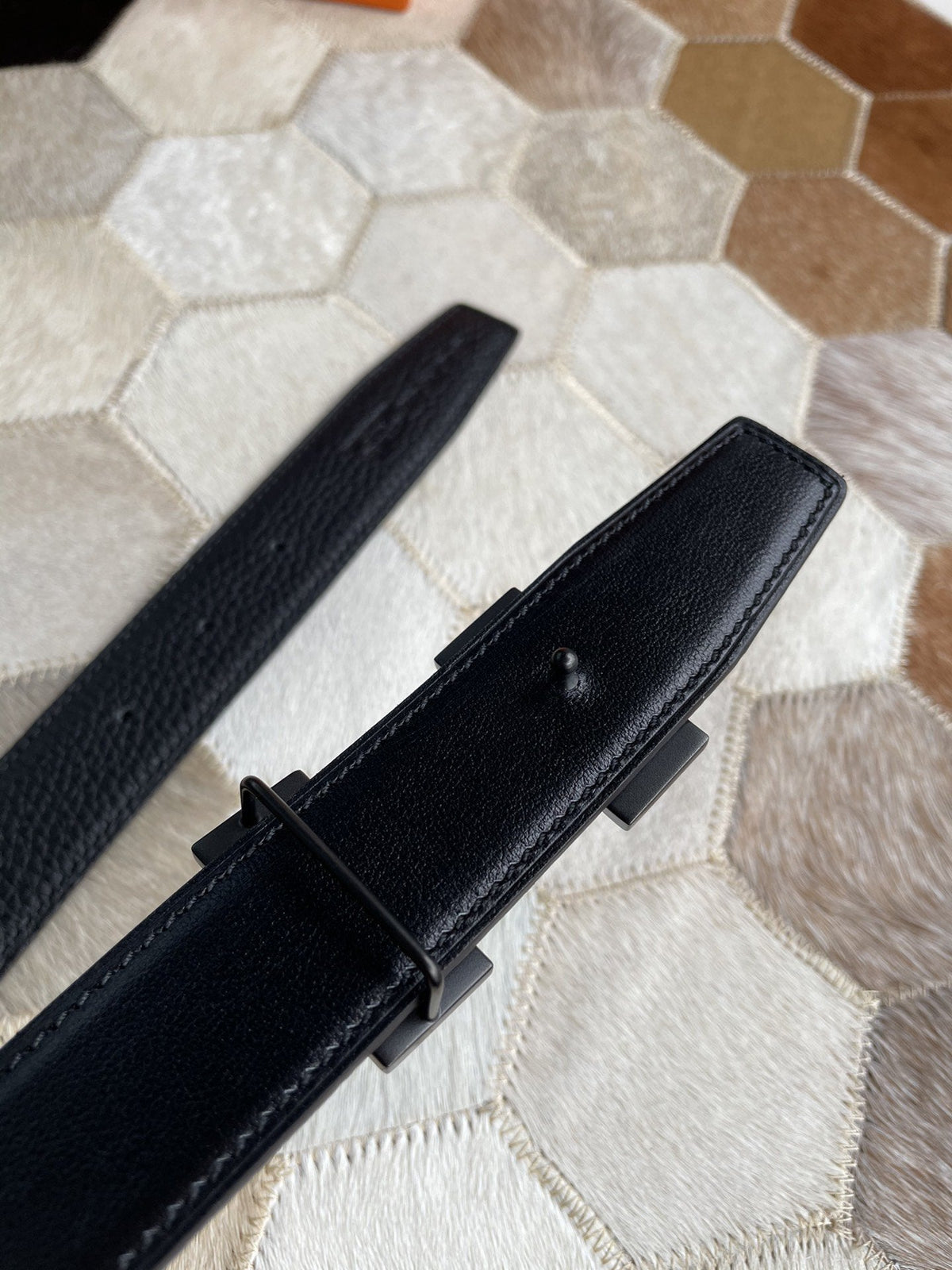 H CONTANCE BELT 38MM ALL BLACK