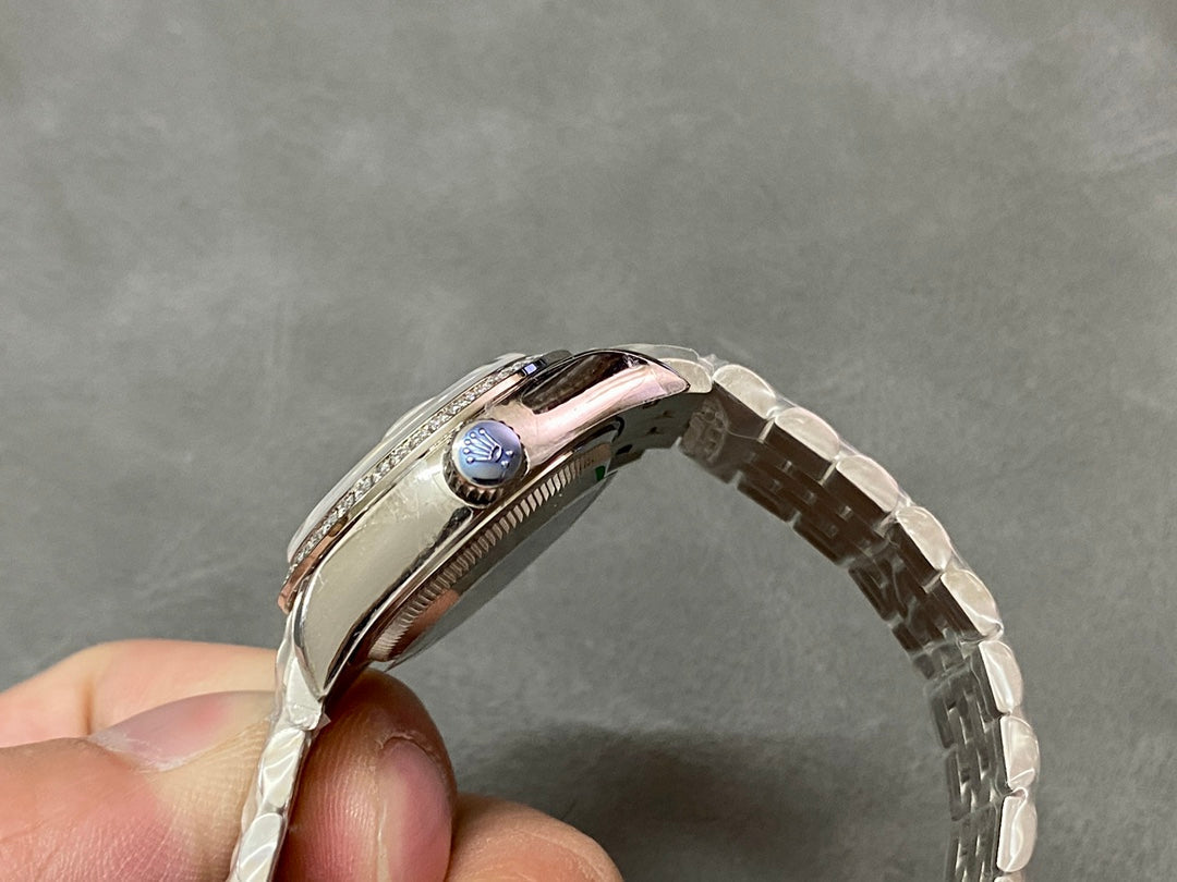 DATEJUST 28MM DIAMOND BEZEL STAINLESS STEEL