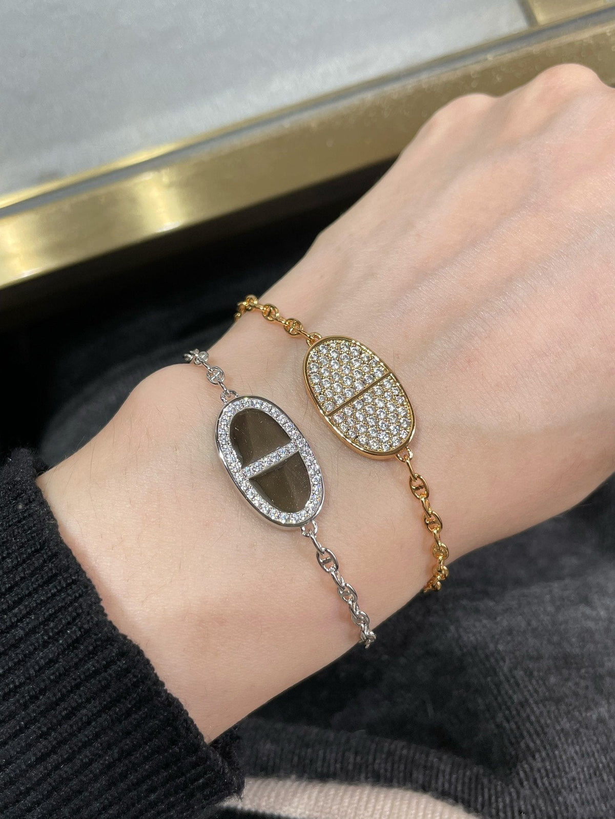 FARANDOLE DIAMOND LINK BRACELET