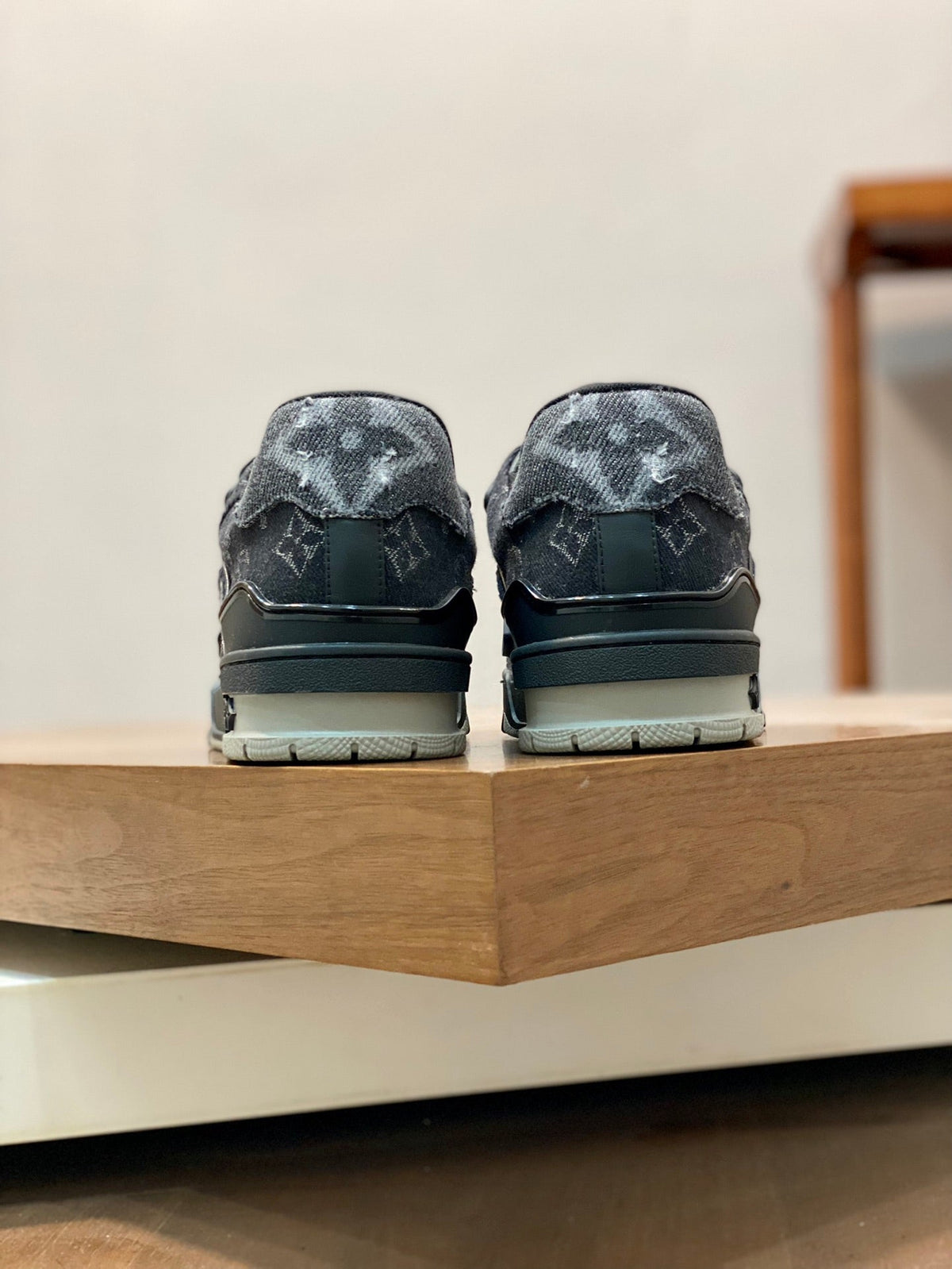 LV TRAINER SNEAKER MONOGRAM BLACK