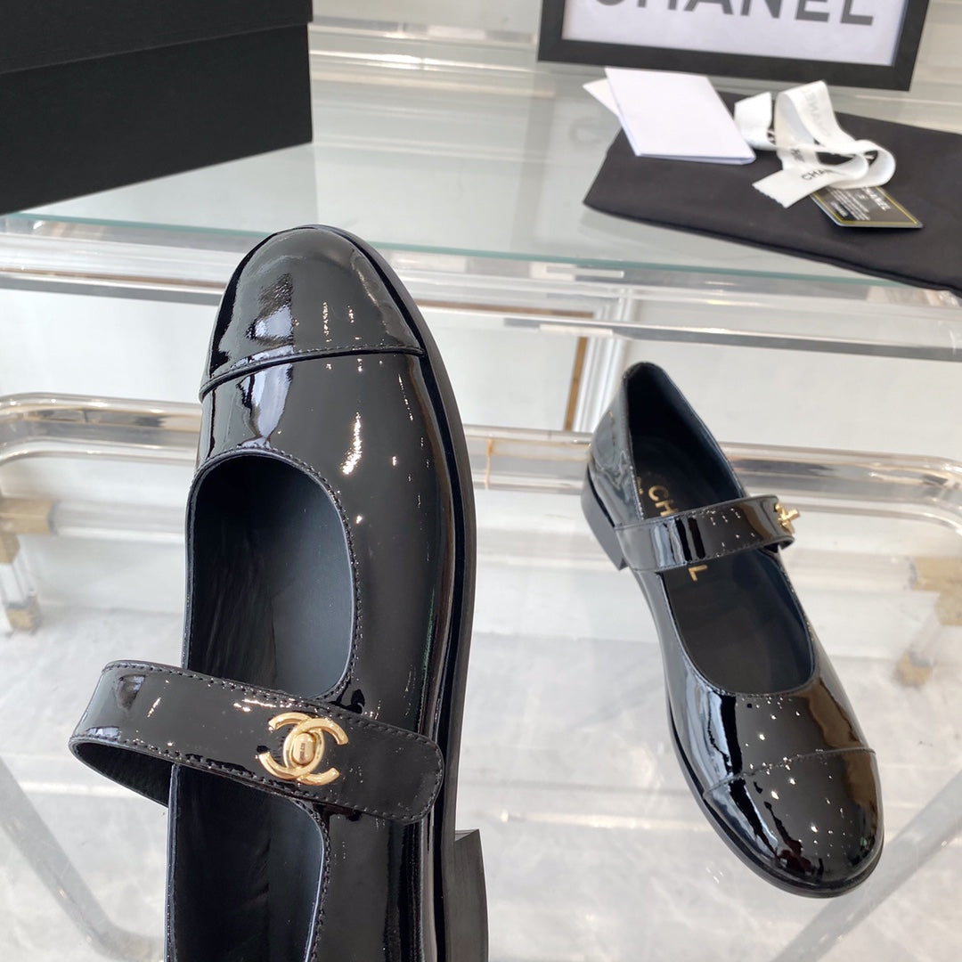 mary janes black patent calfskin