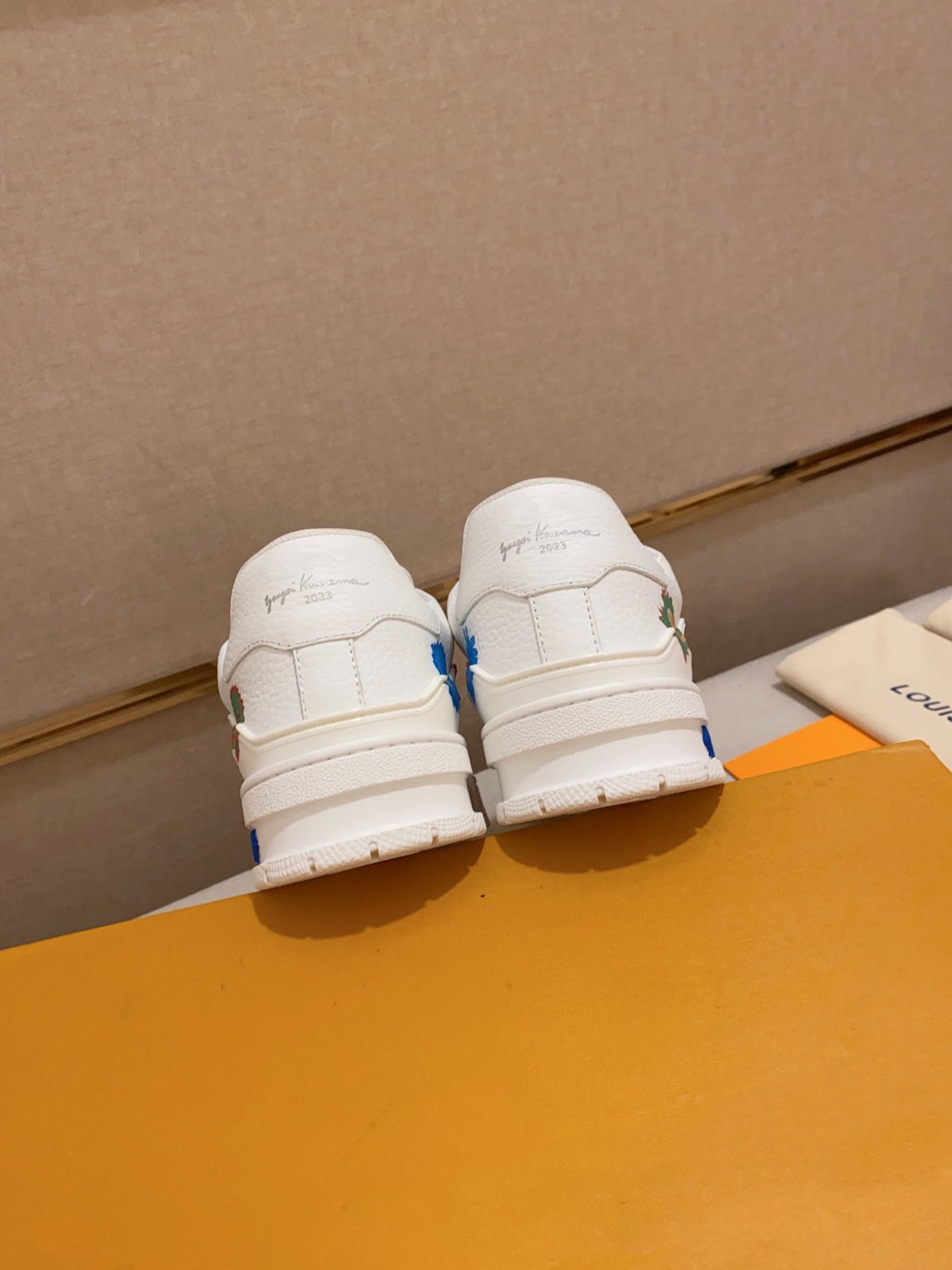 LV TRAINER SNEAKER WHITE