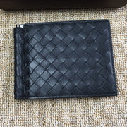 BV Wallet 11cm Black Cowhide 532228