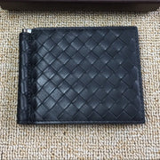 BV Wallet 11cm Black Cowhide 532229