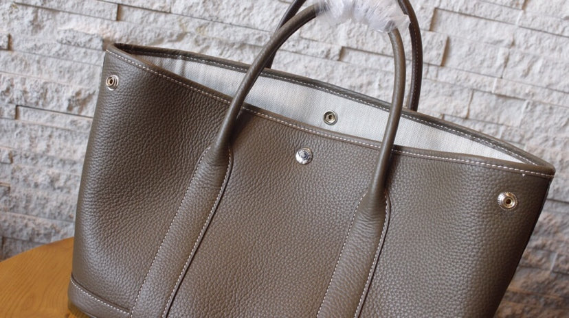 HM GARDEN PARTY 30 CEDAR CALFSKIN