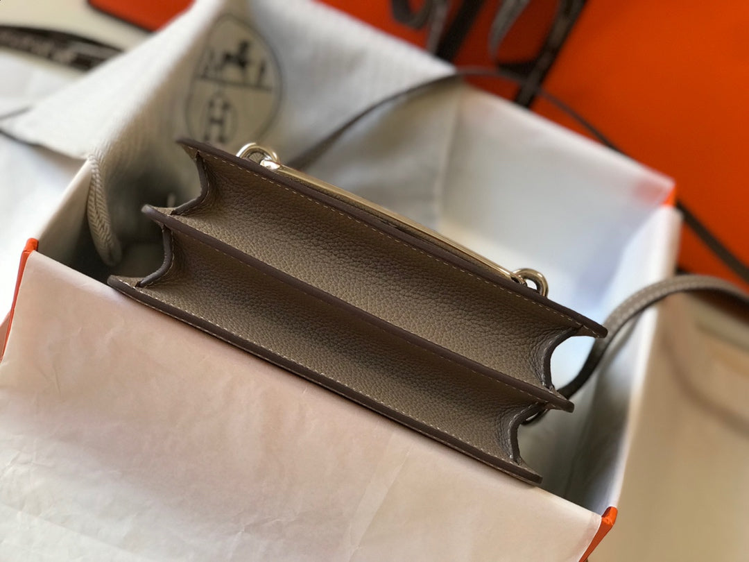 HM SAC ROULIS 18 CEDAR TOGO LEATHER