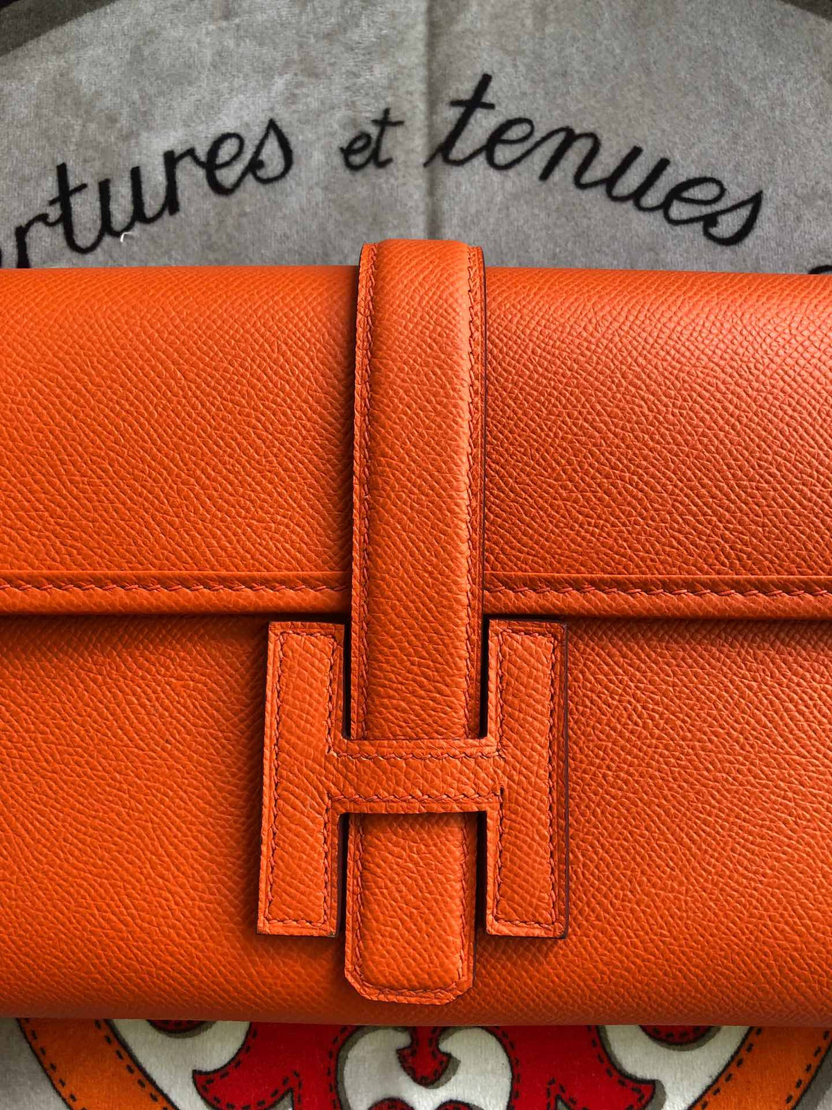 HM Jige 29 Orange Epsom 229071