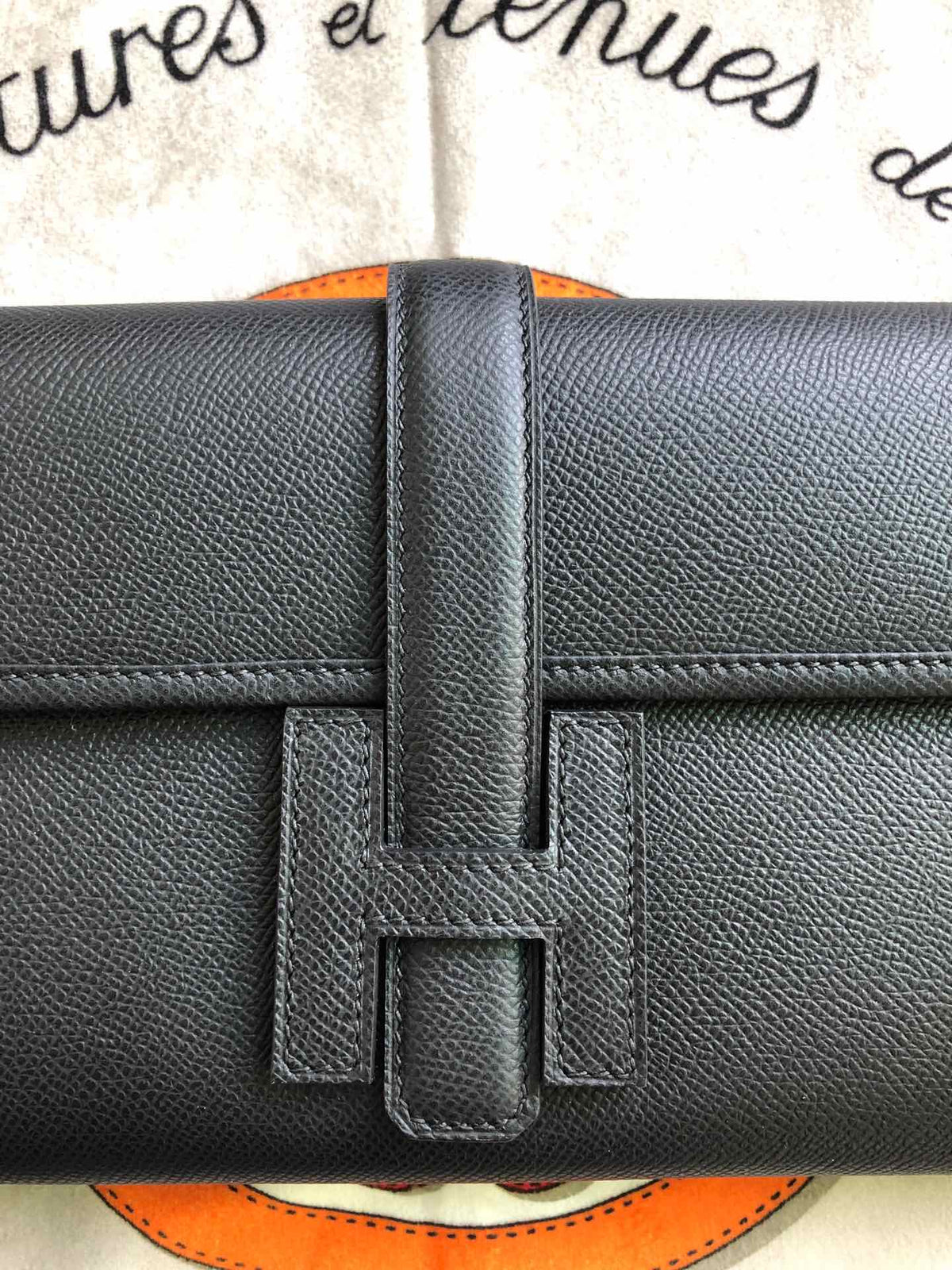 HM Jige 29 Black Epsom 229082