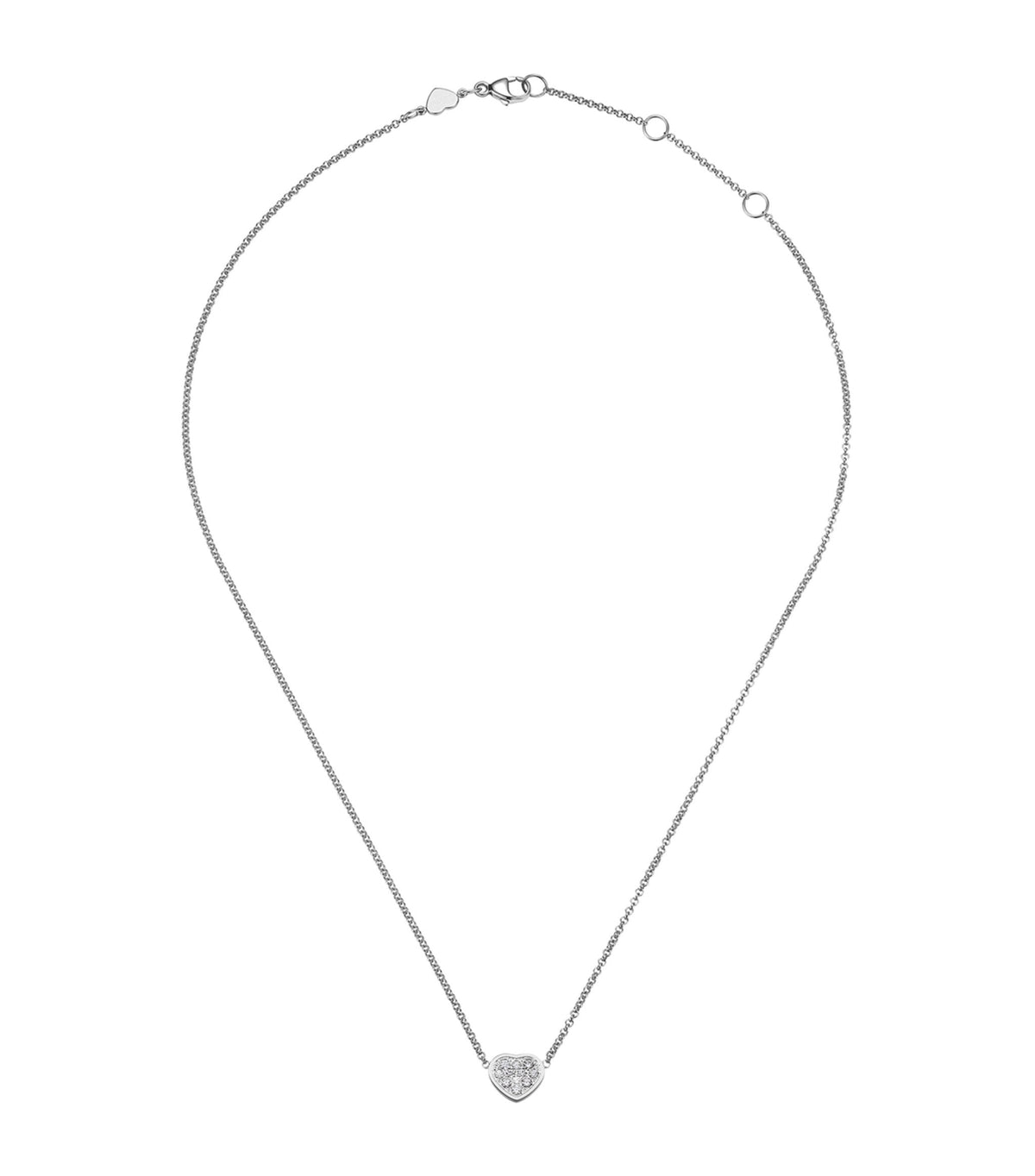 HEART PEDANT DIAMOND NECKLACE
