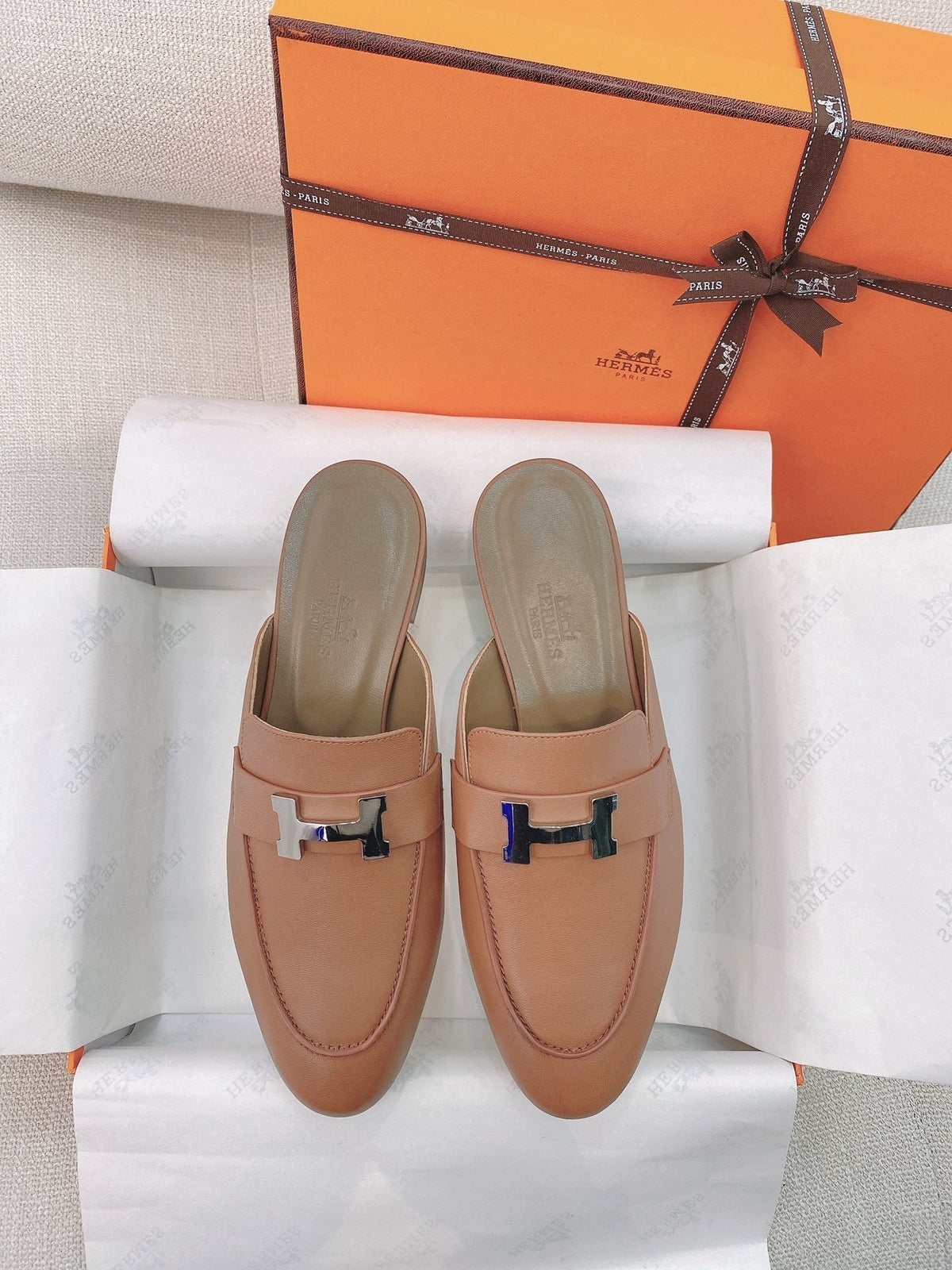 HM Mule Cider Orange Cowhide 348037