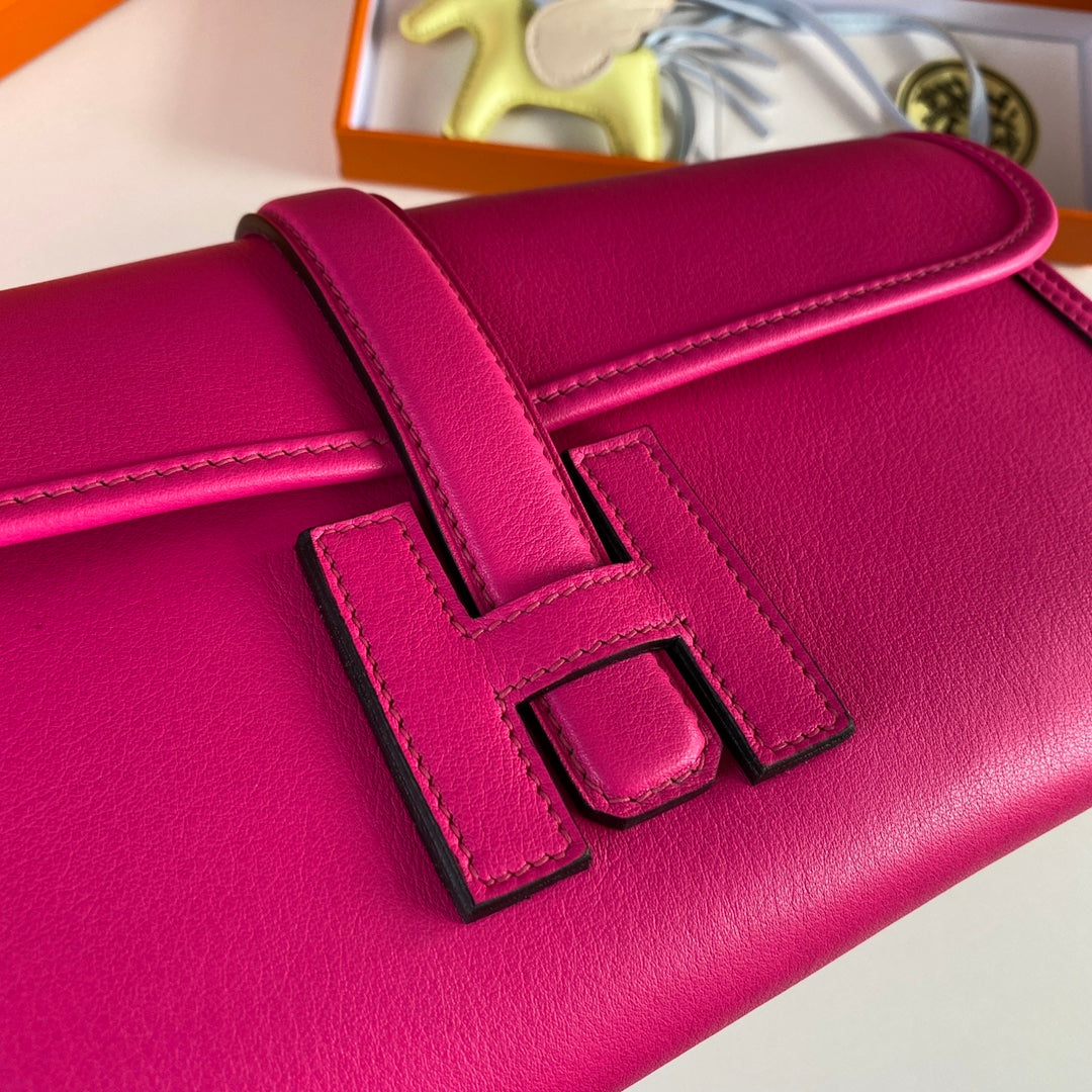 HM Jige 29 Raspberry Swift Calfskin 229030