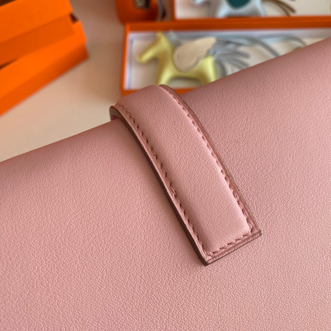 HM Jige 29 Light Pink Swift Calfskin 229028