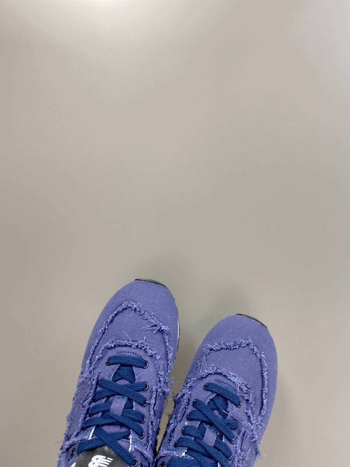 Miu Balance 574 Sneaker Blue Fabric
