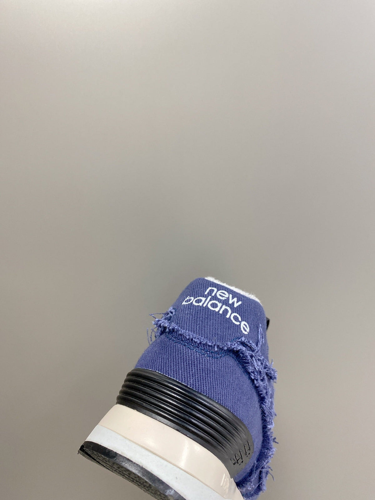 Miu Balance 574 Sneaker Blue Fabric