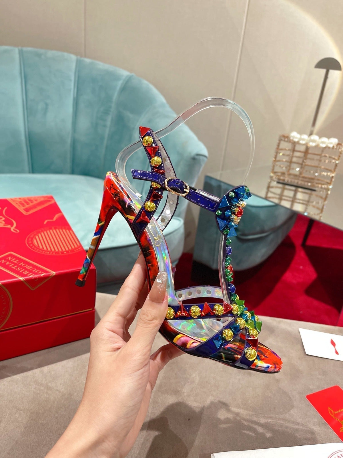 CL Goldora Sandal  Print Color 346032