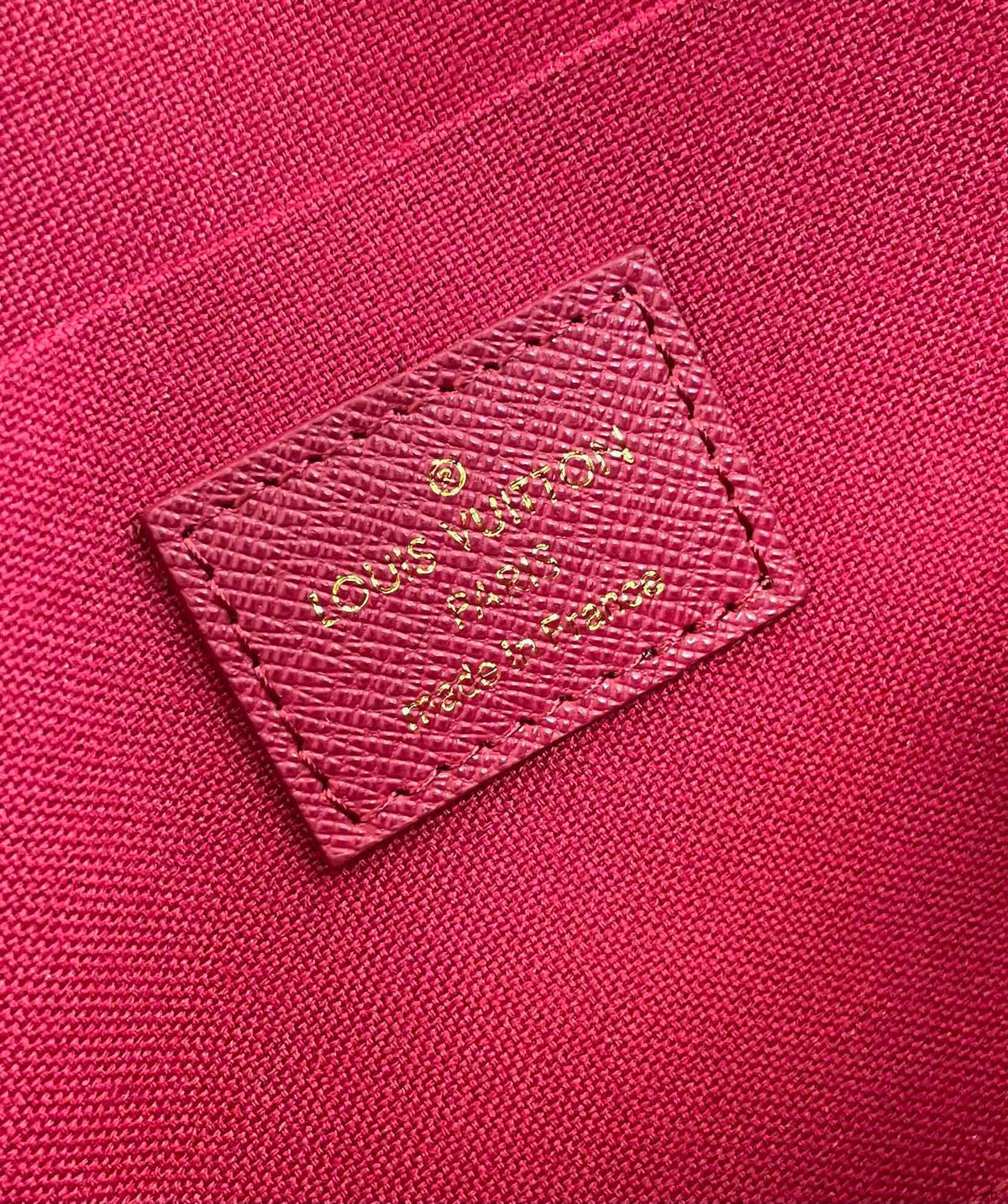 FÉLICIE POCHETTE 21 IN BROWN MONOGRAM CANVAS GOLD HARDWARE