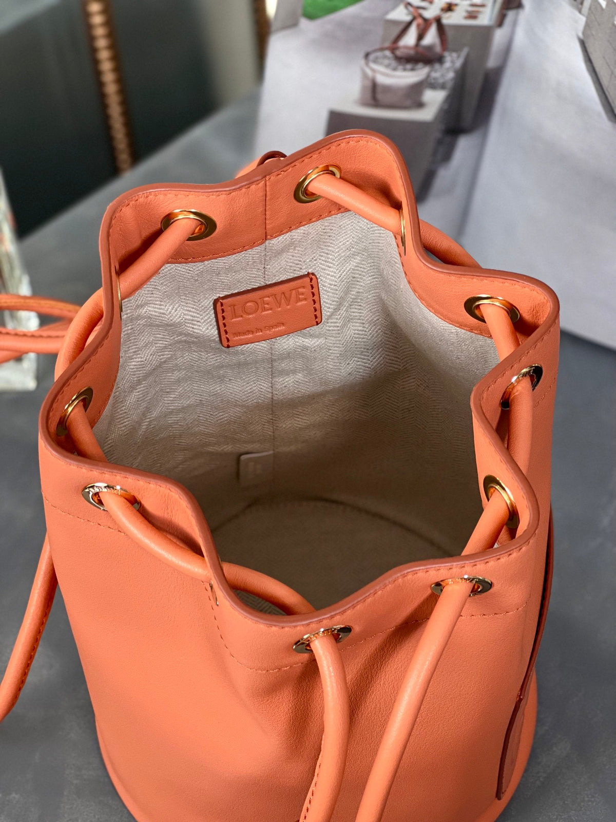 Loewe Sailor Bag Burnt Orange Calfskin 266021