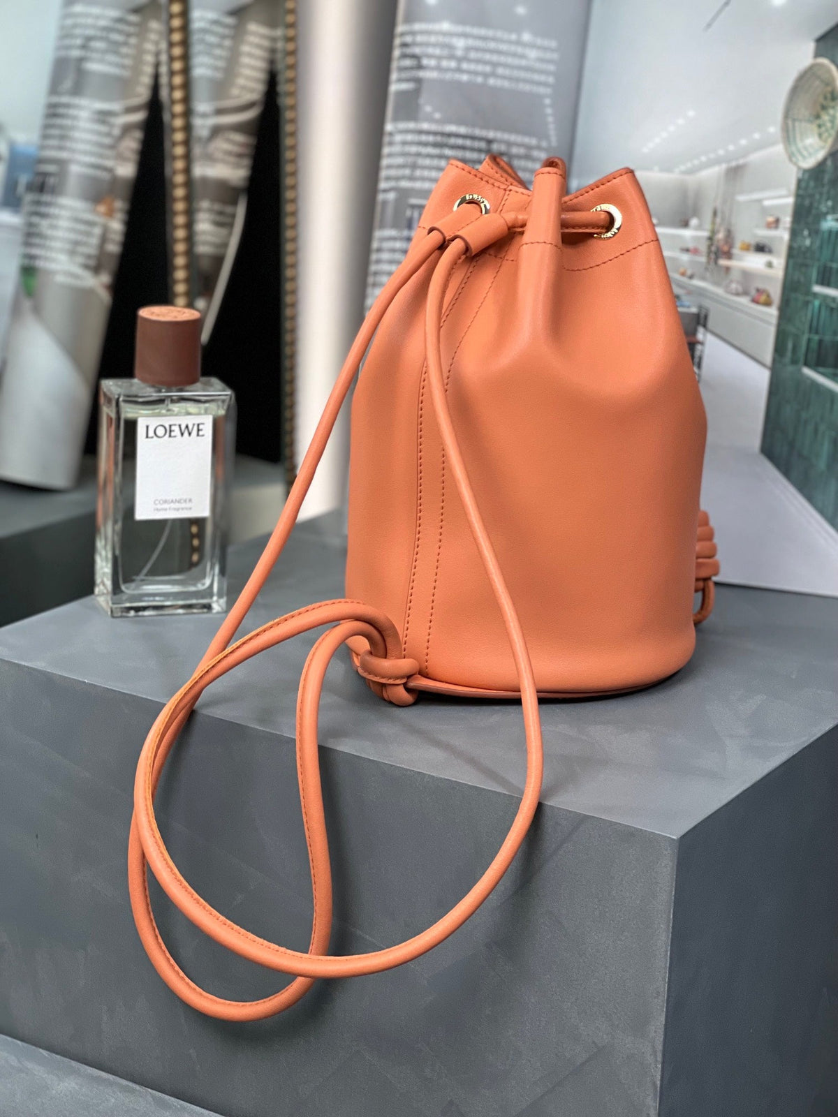 Loewe Sailor Bag Burnt Orange Calfskin 266021