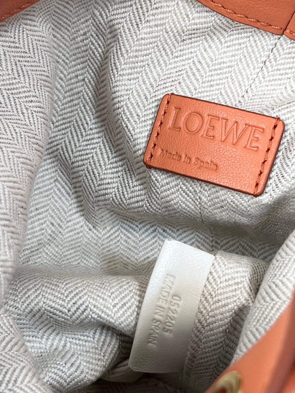 Loewe Sailor Bag Burnt Orange Calfskin 266021
