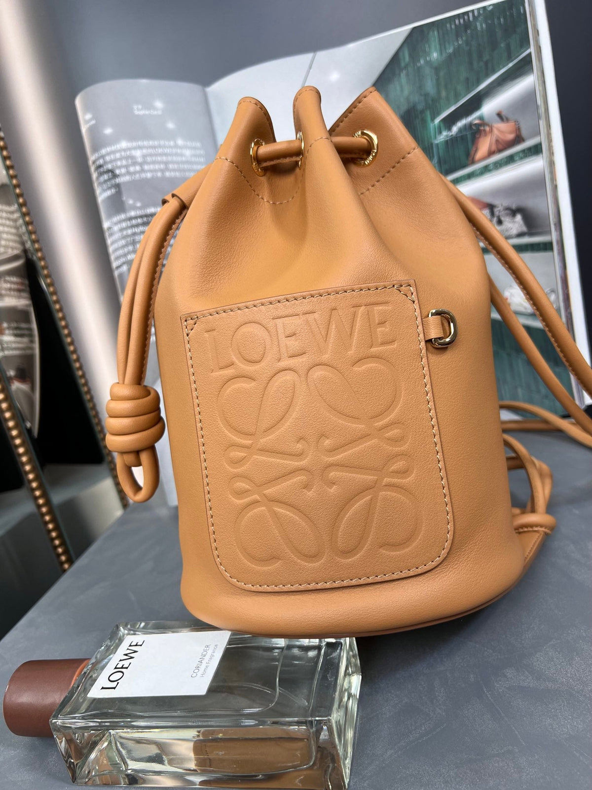 Loewe Sailor Bag Brown Calfskin 266022