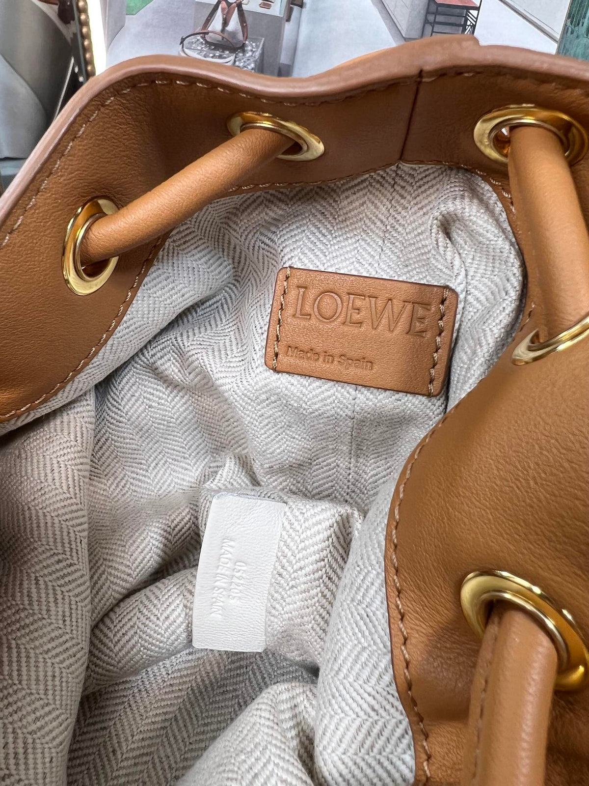 Loewe Sailor Bag Brown Calfskin 266022