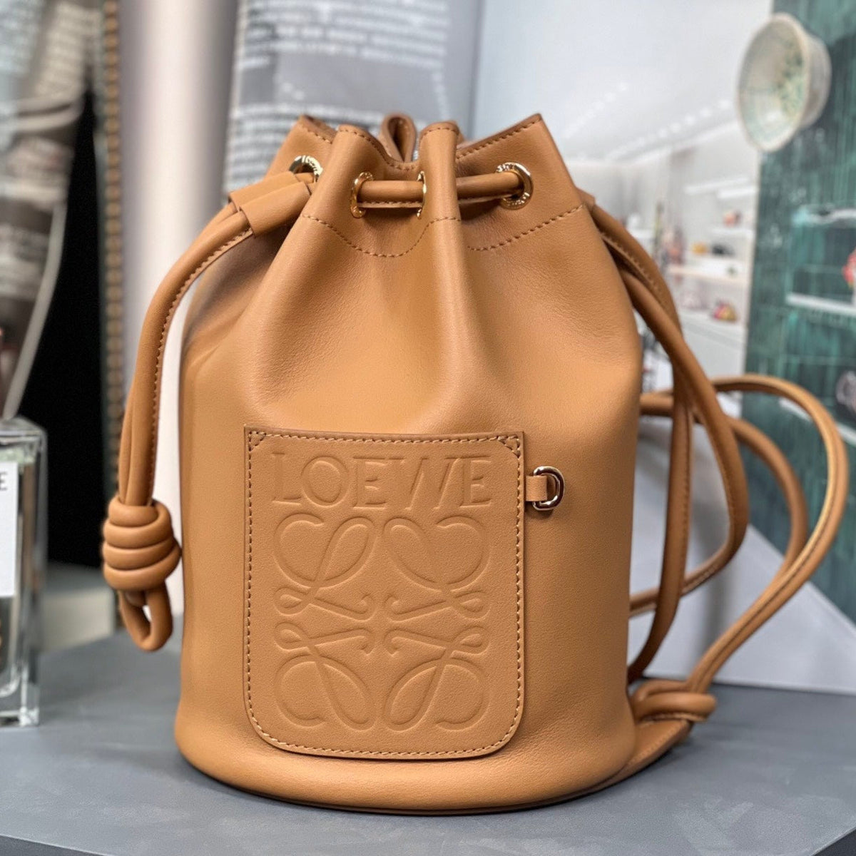 Loewe Sailor Bag Brown Calfskin 266022