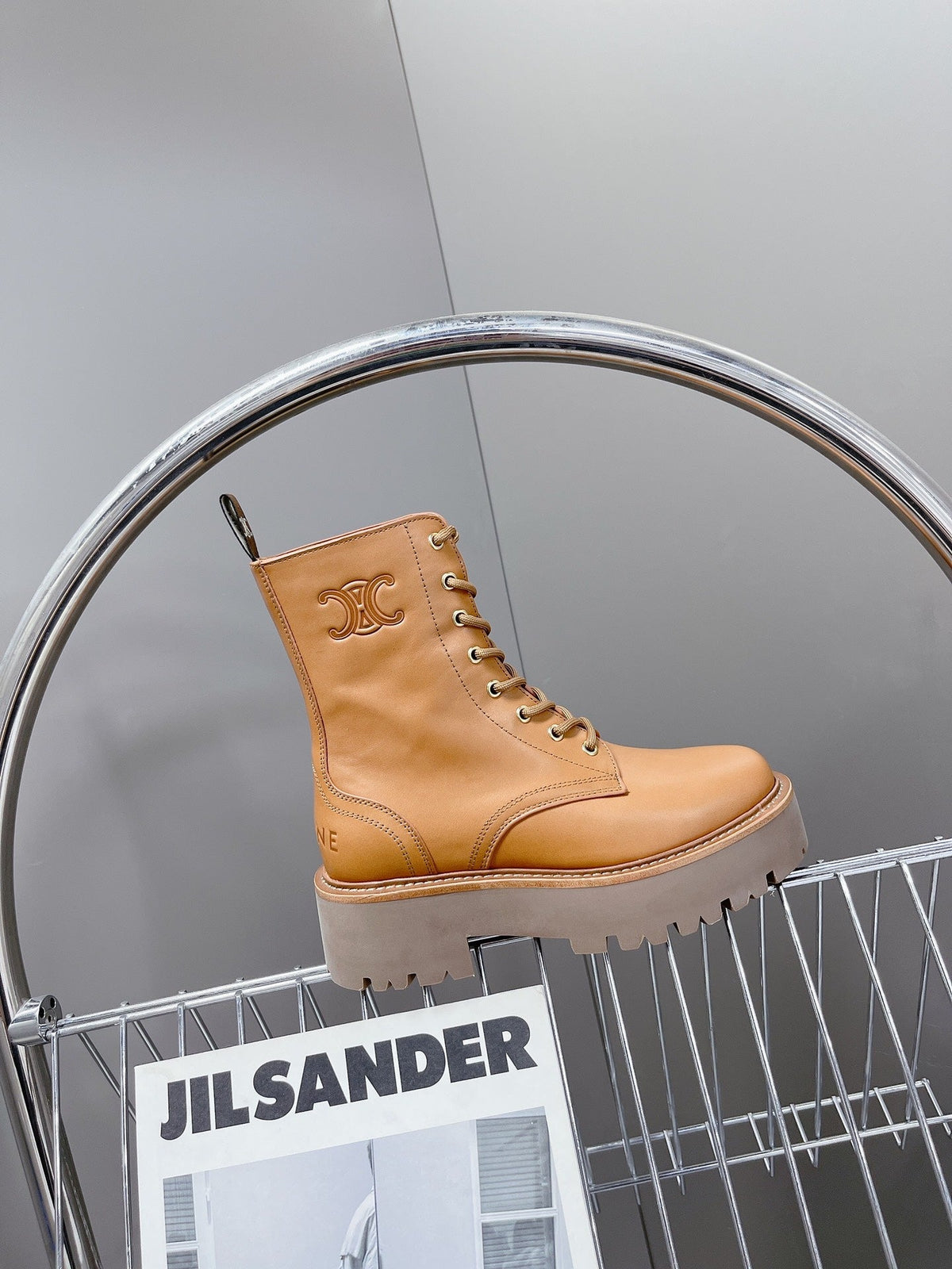 Celine 2026 Ankle Boots 50mm Calfskin 948168