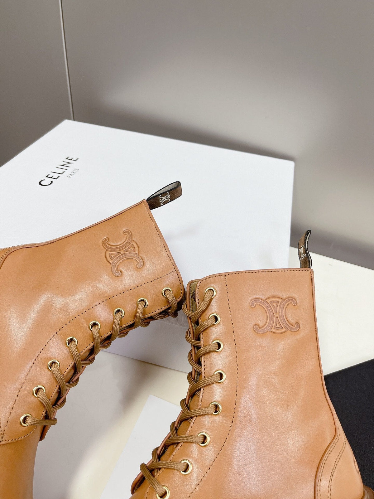 Celine 2026 Ankle Boots 50mm Calfskin 948168