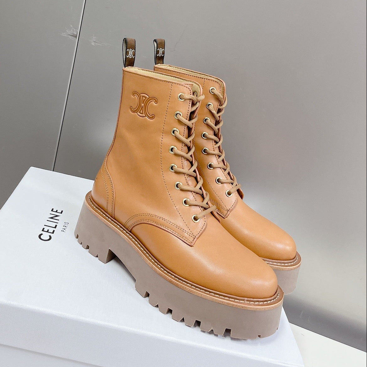Celine 2026 Ankle Boots 50mm Calfskin 948168