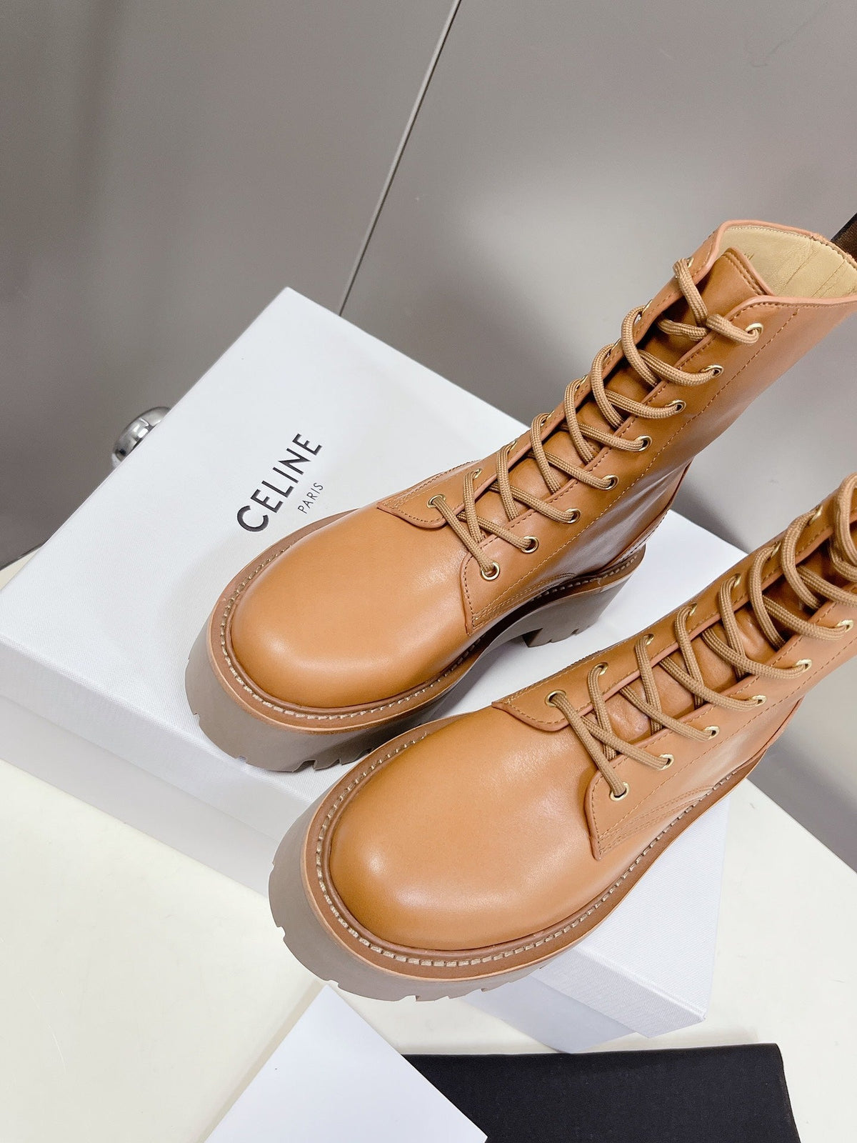 Celine 2026 Ankle Boots 50mm Calfskin 948168